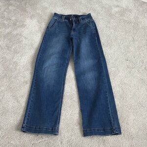 Judy Blue Classic Blue Wide Leg Trouser Jeans